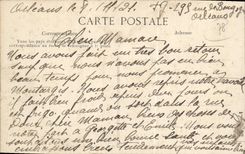 VINTAGE POSTCARD Versailles the Palate Seen from As the crow flies