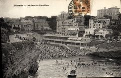 CPA Biarritz Les Bains Du Port Vieux