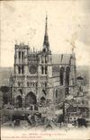 CPA Amiens Cathedrale A Vol Doiseau