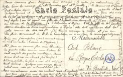 CPA Bateau la musique sur la plage arriere du cuirasse amiral Patrie