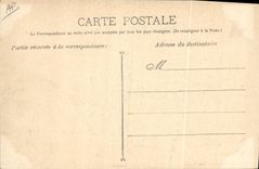 VINTAGE POSTCARD Bateau Marine the music has edge