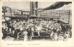 CPA Bateau Le Cabestan 