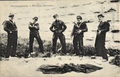 VINTAGE POSTCARD Boat Contemplation lucky fellows