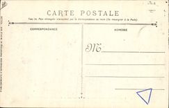 CPA Bateau Funerailles des victimes de l'explosion du cuirasse Liberte Arsenal de terre Les amiraux suivent le President