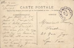 VINTAGE POSTCARD Bateau St Dominique the pay has edge