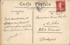 CPA Bateau Marine militaire Le pont d'un cuirasse