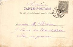 CPA Bateau Roulis a bord de l'Iphigenie 