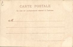 VINTAGE POSTCARD Bateau body Washing has edge