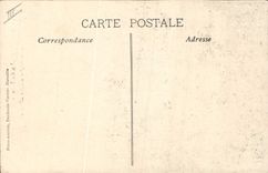 VINTAGE POSTCARD Boat the catastrophe of Iena Iena seen by Back port side