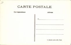 VINTAGE POSTCARD Avion Aviation the airplane of Mr. Esnault Pelleteterie during his tests has Buc