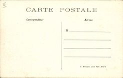 VINTAGE POSTCARD Plane Aviation the airplane Gastambide and Driving Mangin Antoinette