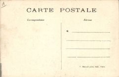 VINTAGE POSTCARD Avion Aviation the Antoinette airplane goes up by Mr. Latham Under test to the camp of Trawl-nets