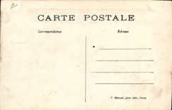 VINTAGE POSTCARD Avion Latham Aviation goes up on Antoinette airplane