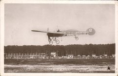 CPA Avion Aviation Morane sur le nouveau Bleriot a deux places 