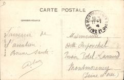 CPA Avion Aviation Monoplan Morane Bleriot XY Type Traversee de la Manche 