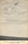 VINTAGE POSTCARD Avion Vidart Aviation goes down in gliding flight on Deperdussin monoplane at the aerodrome from Champagne