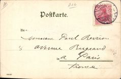 VINTAGE POSTCARD Illustrator Lubeck Lübeck