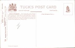 VINTAGE POSTCARD Illustrator Canal of Turfmarkt La Hague