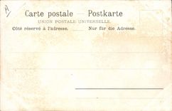 VINTAGE POSTCARD Basel Illustrator