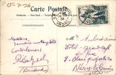 VINTAGE POSTCARD Illustrator Das Kranke Madchen