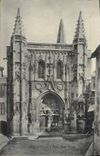 VINTAGE POSTCARD Avignon the Church Saint Pierre