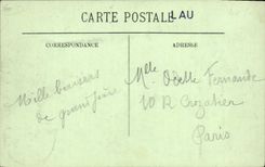 CPA Pierrefonds La Rue Notre Dame et le Chateau