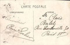 VINTAGE POSTCARD Enghien Walk Boats