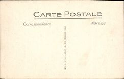 VINTAGE POSTCARD Berck Plage the Beach has Low tide Ass Mule