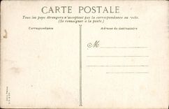 POSTAL Trouville de la VENDIMIA una esquina del muelle del valle del qua el barco de la mañana