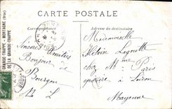 La POSTAL Pau de la VENDIMIA coloca real