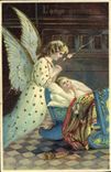 CPA L'ange gardien