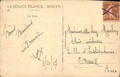 VINTAGE POSTCARD Rouen