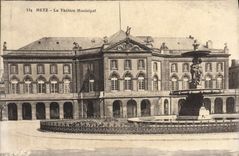 CPA Metz Le Theatre Municipal