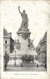 CPA Paris Statue de la Republique