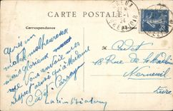 Tumba de St. Louis de la cámara acorazada de Dreux de la POSTAL de la VENDIMIA del duque de Penthievre