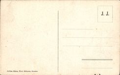 POSTAL Praz de la VENDIMIA y la aguja de grueso