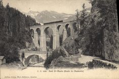 CPA Pont Ste Marie Route de Chamonix