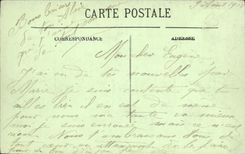 VINTAGE POSTCARD Nogent Rotrou the Bridge and the Church St Hilaire