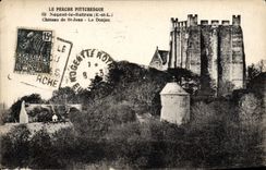 VINTAGE POSTCARD Nogent Rotrou Castle of St Jean the keep