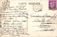 CPA Nogent Le Rotrou Rue Bourg Le Comte 