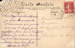 VINTAGE POSTCARD Nogent Rotrou the Hospital