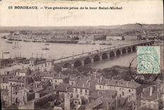 CPA Bordeaux Vue Generale Prise de la Tour Saint Michel