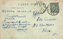 Reglas de Burdeos de la POSTAL de la VENDIMIA de Tourny y de Cours de Verdún