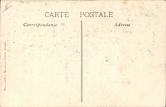 VINTAGE POSTCARD Boat War Catastrophe of the Iena Armor Epontilles