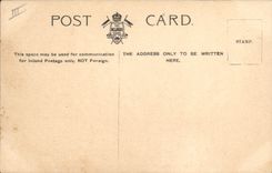 VINTAGE POSTCARD Bateau Life War in the Navy Parading has landing party