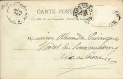 CPA Bateau Guerre Canon revolver