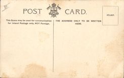 CPA Bateau Guerre HMS Excellent Warrant officers reading room