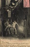 VINTAGE POSTCARD Boat War bottoms funds boiler rooms the shovelful