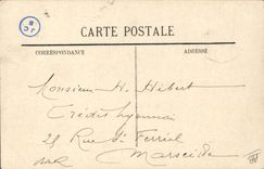 CPA Bateau Guerre Manoeuvre pour la mise a l'eau d'une chaloupe