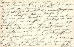 VINTAGE POSTCARD Plane Aviation Circuit of the East Airfield of Issy Moulineaux Departure of Leblanc